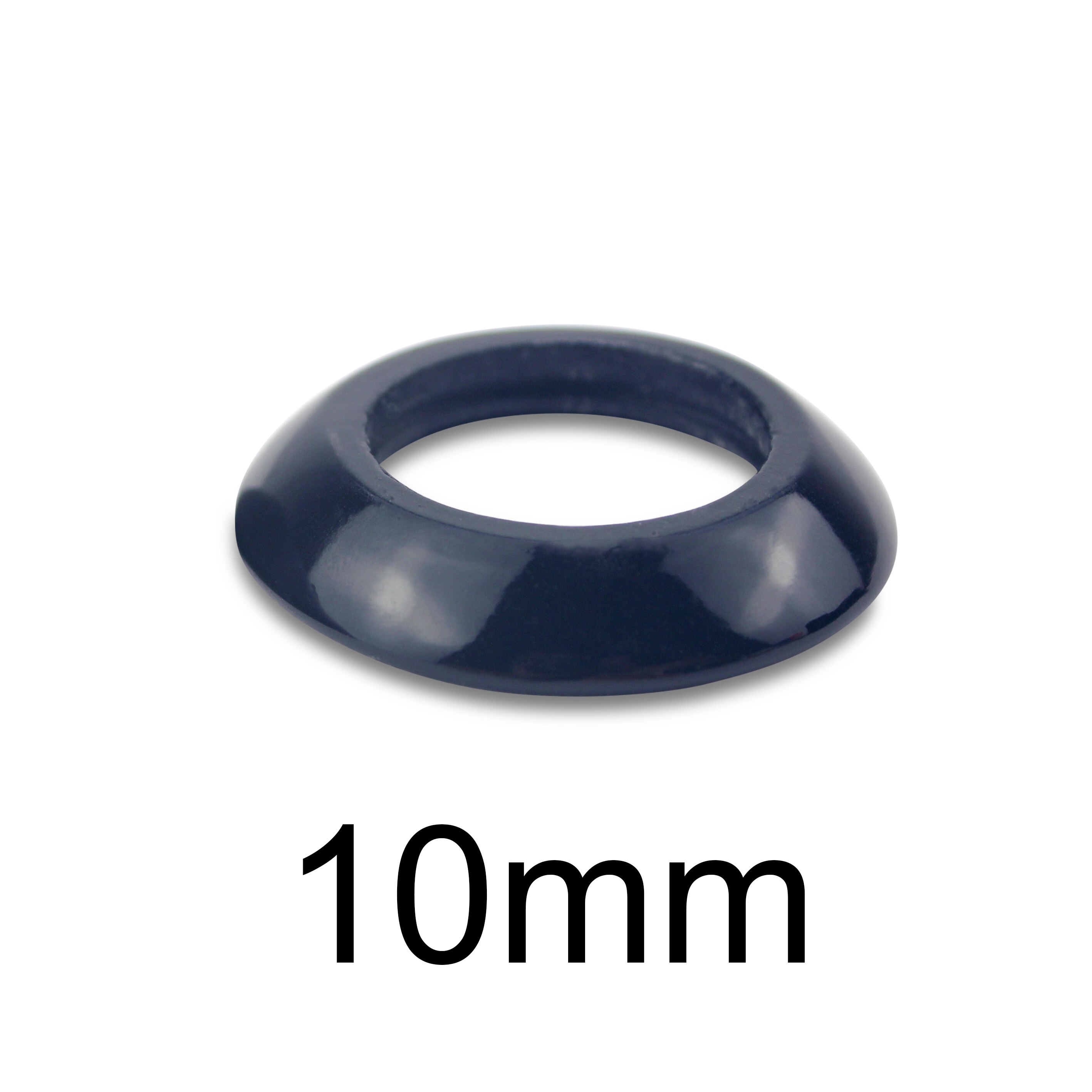 Casques de vélo rondelle conique pas de Logo UD finition pleine Fiber de carbone casque bouchon supérieur 10/15/20/30/40mm espaceur de vélo: 10mm Glossy