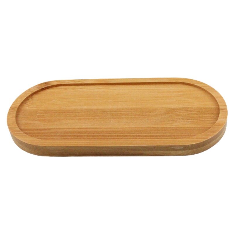 Storage Plant Wooden Oval Flower Pot Tray Multi-Fu... – Grandado