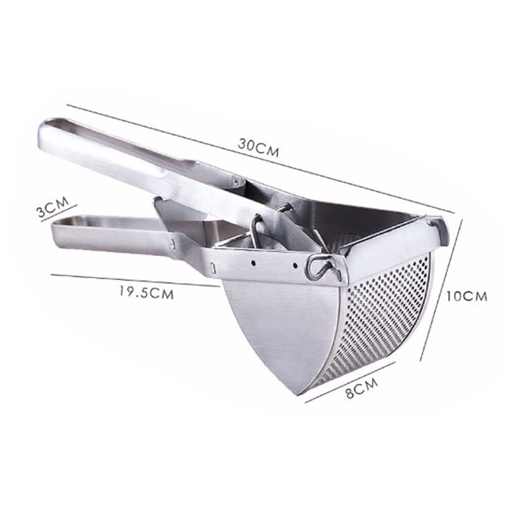 Manual Stainless Steel Mashed potatoes Lemon Squeezer Fruit Press Machine Kitchen Tools Accessory: Default Title