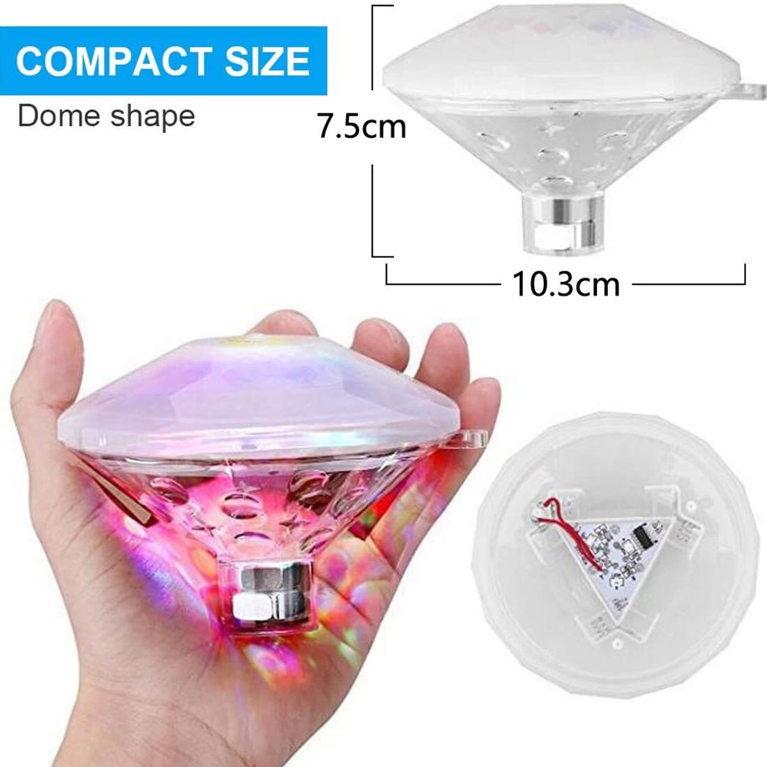 Multicolor Fiber Optic Fontein Fiber Optic Light LED Multicolor Veranderende Kleurrijke Fontein Optische Fiber Lamp Kids Decoratie Lamp voor Bruiloft Kerstfeest Vakantie, met Willekeurige Kleur Base