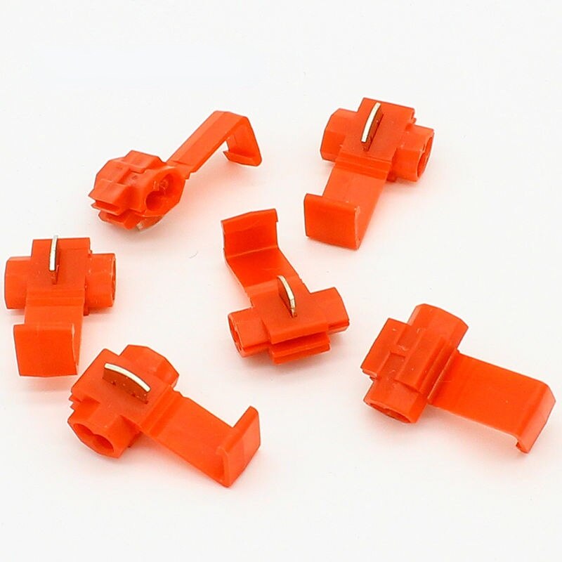 50PCS Scotch Lock Wire Electrical Cable Connectors Quick Splice Terminals Crimp