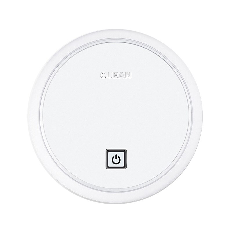 E23 Intelligent Cleaning Robot Multifunctional 1800P Rechargeable Lazy Vacuum Cleaner Small Dual-use Sweeping Robot With Brush: white and brush