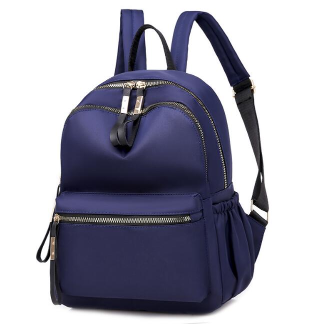 Chuwanglin Frauen Rucksack lässig Rucksack Schule Schulter Tasche Wasserdichte Rucksäcke für Teenager-Schüler Zurück packen Mochila A52104: Blau