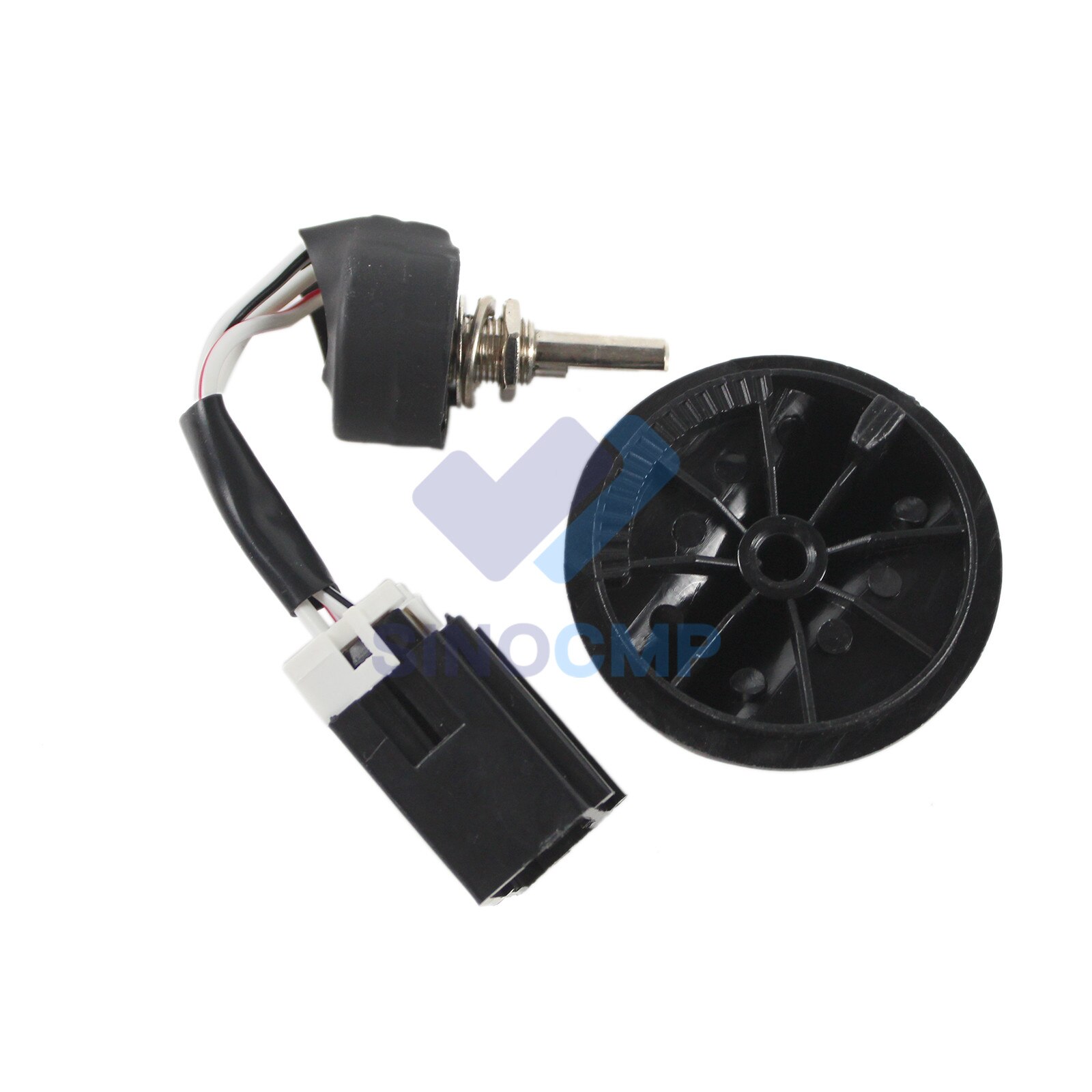 PC200-7 PC-7 Throttle Knop 22u-06-22470 Brandstof Wijzerplaat Voor Komatsu Graafmachine Throttle Motor Knop