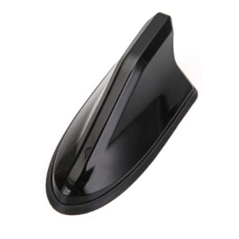 Car Shark Fin Antenna Car Roof Tail Antenna Modification Signal Radio Antenna: Black