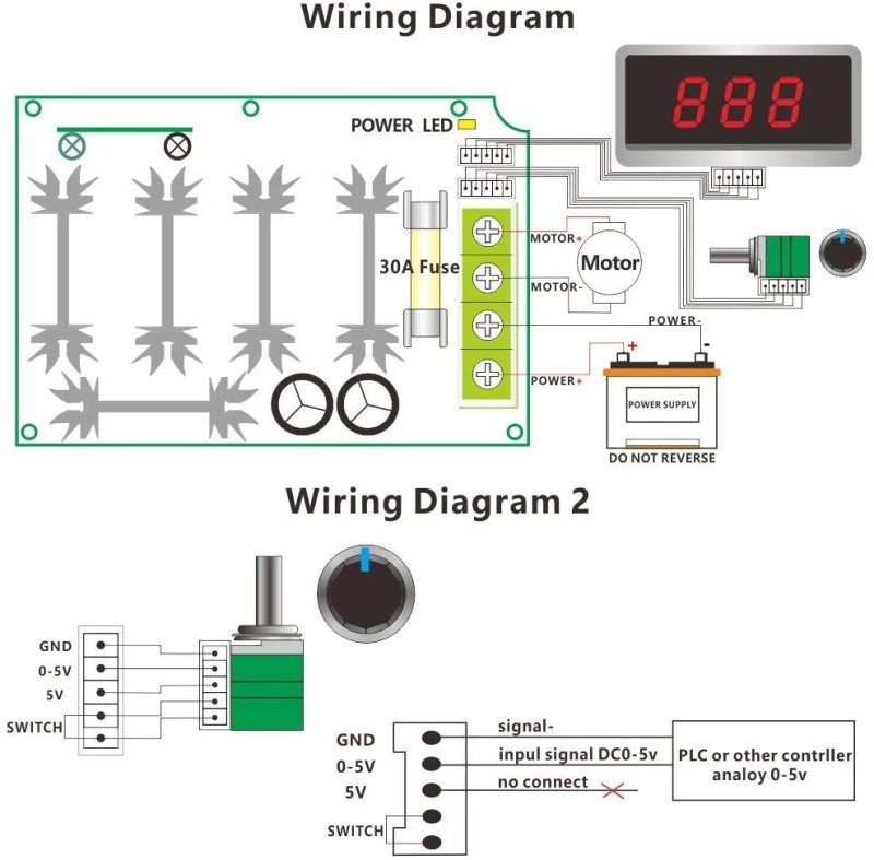 12v-80v 30a dc moottorin nopeudensäädin pwm muuttuvan nopeuden säätimen säädin, jossa nopeuden säätönuppi dc moottorin ohjain