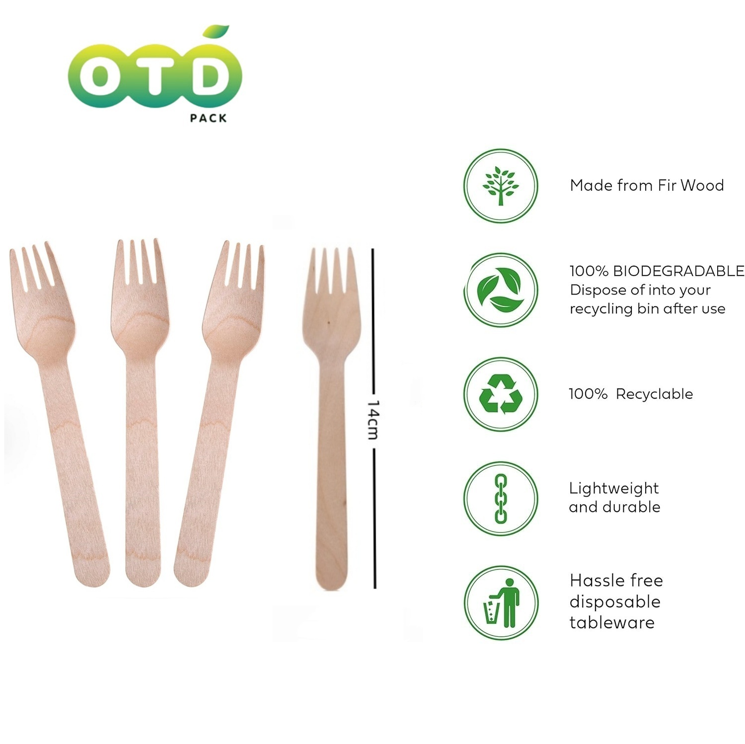 Disposable Wooden Cutlery Forks/Spoons/Knives/Sporks Party Supplies Kitchen Utensil For Dessert Icecream: Blue / 100pcs