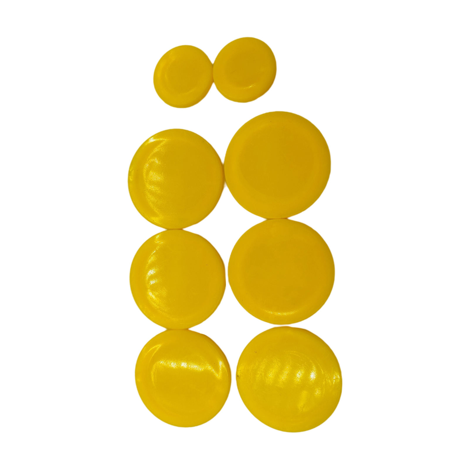 Compact Tractor Fitting Grease Covers Set Moulding Accessories Interchange for 120 Loader 1023E 1025R 2025R Yellow Plastic