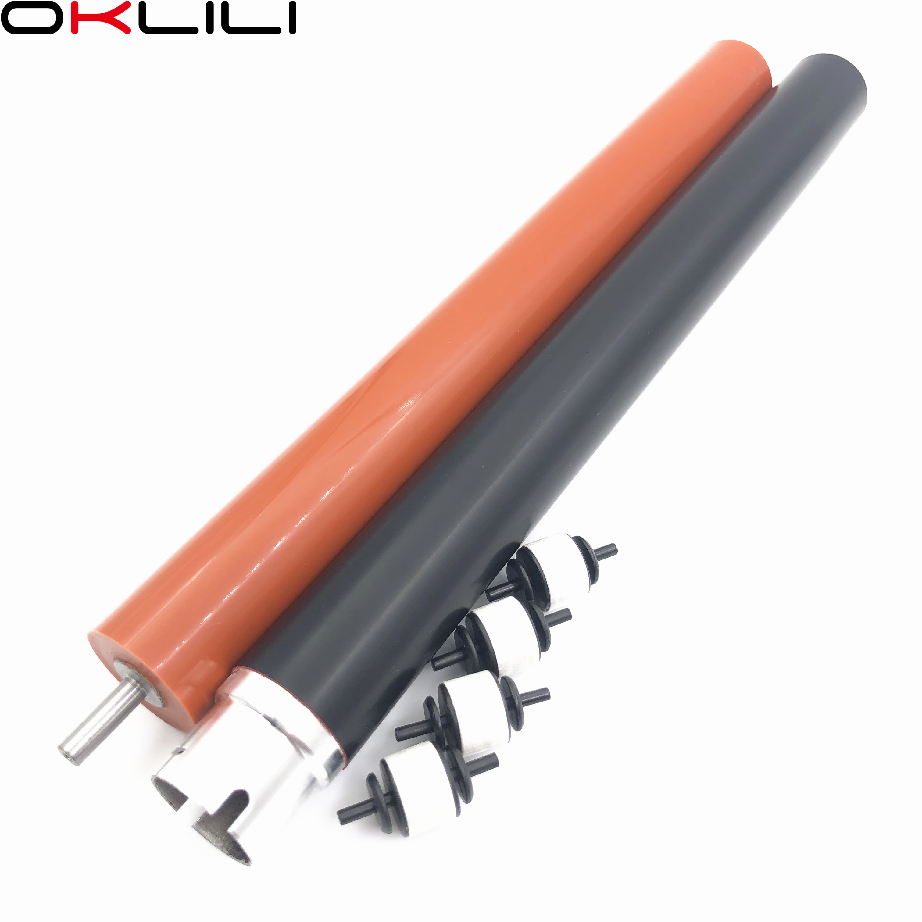 Rouleau de fusion supérieur thermique + pression inférieure + nettoyage pour Brother HL4140 HL4150 HL4570 MFC9055 MFC9460 MFC9560 MFC9970 L8250 L8350