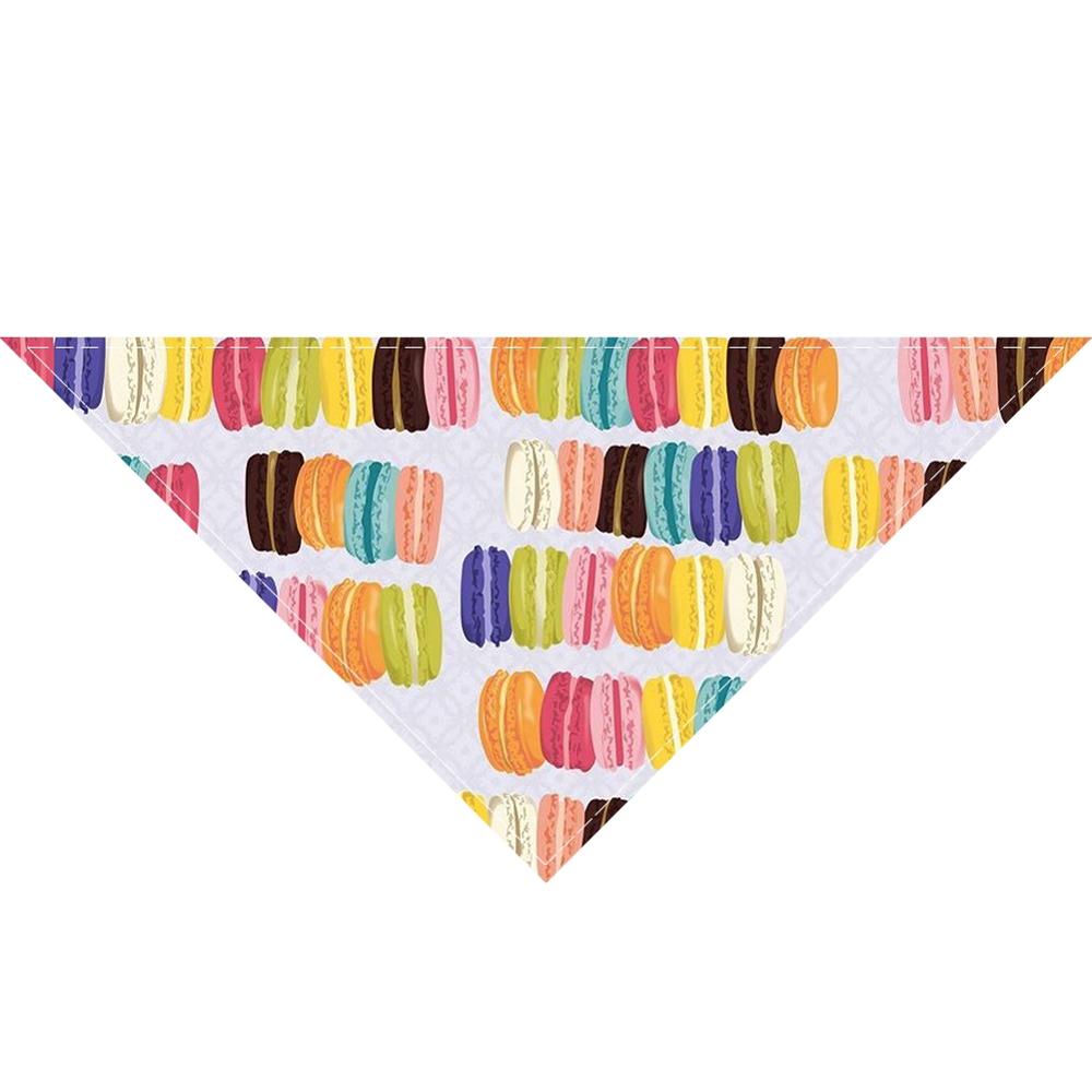 Voedsel Gedrukt Pet Bandana Verstelbare Pet Kat Hond Sjaal Speeksel Handdoek Warm Neck Kraag Halsdoek Tie Bib Bandana Dierbenodigdheden: Style 5 / S