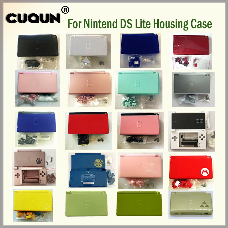 19 Colors Full Set Housing Shell DS Lite Cover Case For Nintend DS Lite shell replacement