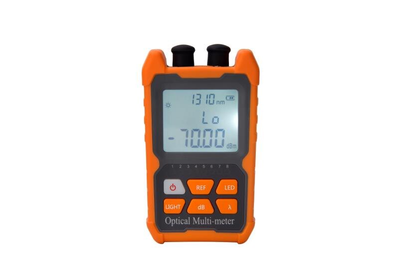 Multifunction Optical Power Meter Mini 4 in 1 Visual Fault Locator Network Cable Test optical fiber tester 5km 15km VFL