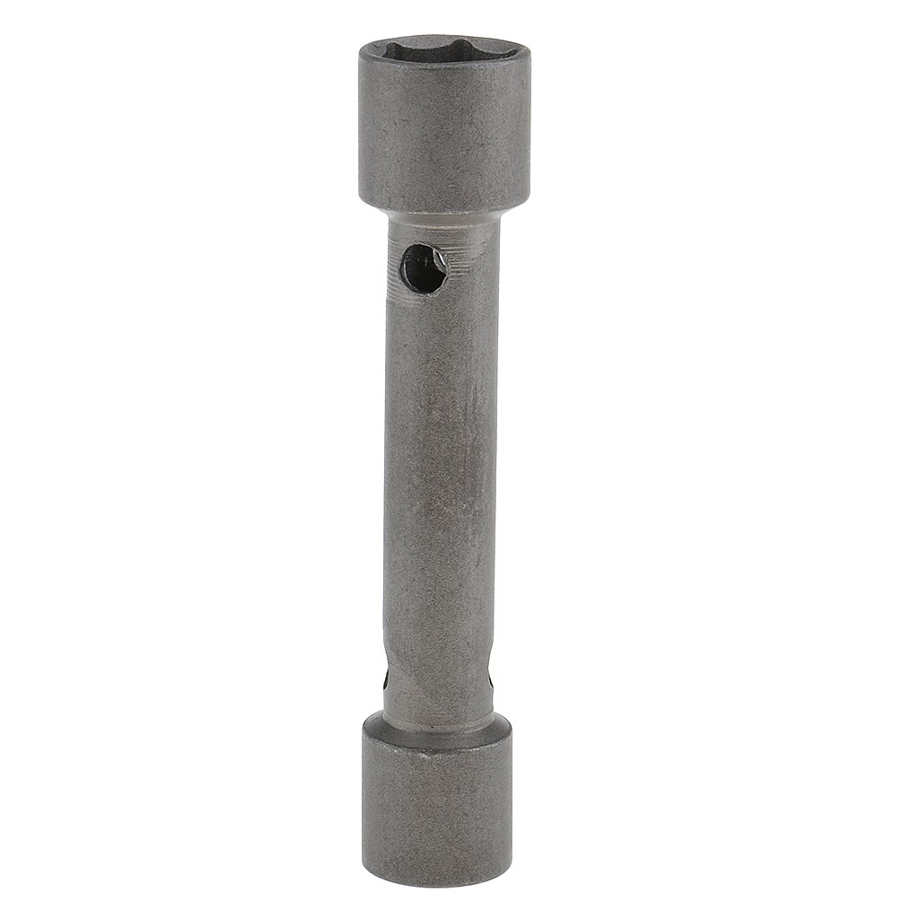 Llave de bujía para motocicleta, 6 puntos, 16mm, 18mm, barra de extensión de Metal duradera, herramienta para motocicleta, enchufe de bujía