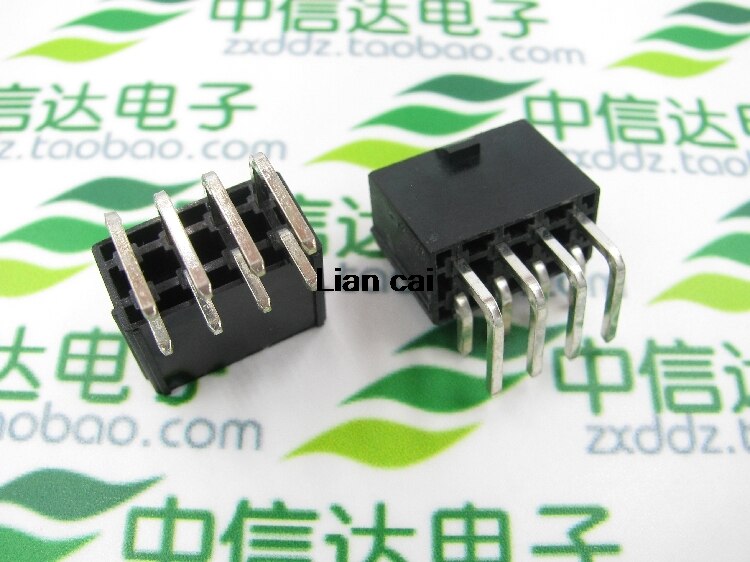 5559 4.2mm czarny 8P żeńskie gniazdo prosta lub zakrzywiona igła robić karty graficznej komputer stancjonarny ATX GPU PCI-E PCIe złącze zasilania