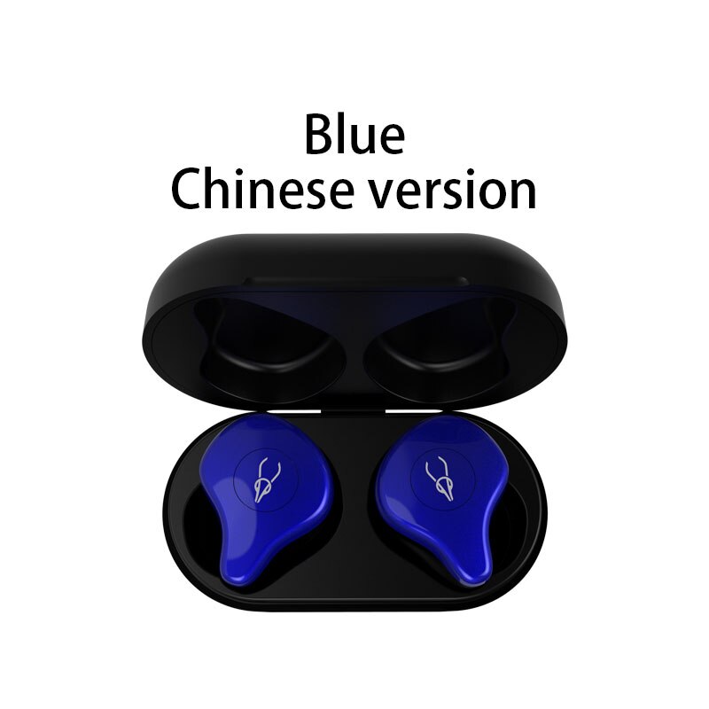 Sabbat X12 pro Wireless Earbuds Earphones Bluetooth Headset Sport Hifi Headphones Handsfree Waterproof earphone With Charging: Blue 5.0