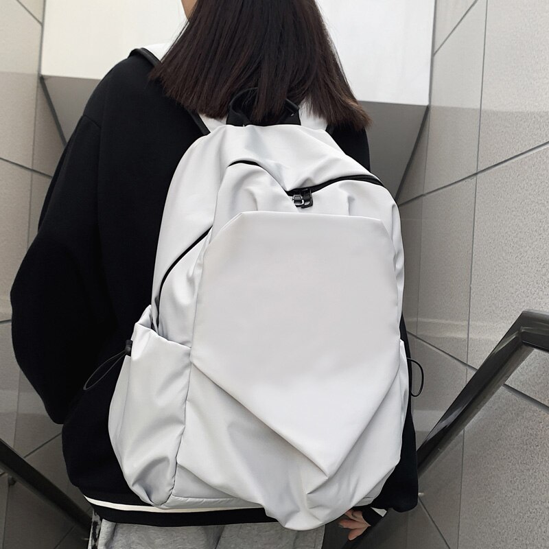 Dcimor mochila de nylon impermeável, mochila grande