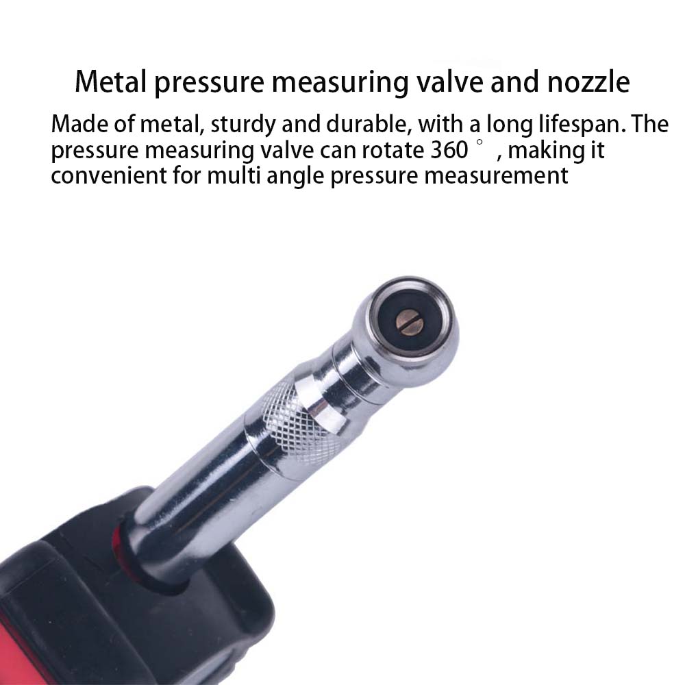 Høj præcision digital bil dæktryk manometer manometer tester lcd psi kpa bar til biler lastbiler motorcykler cykler