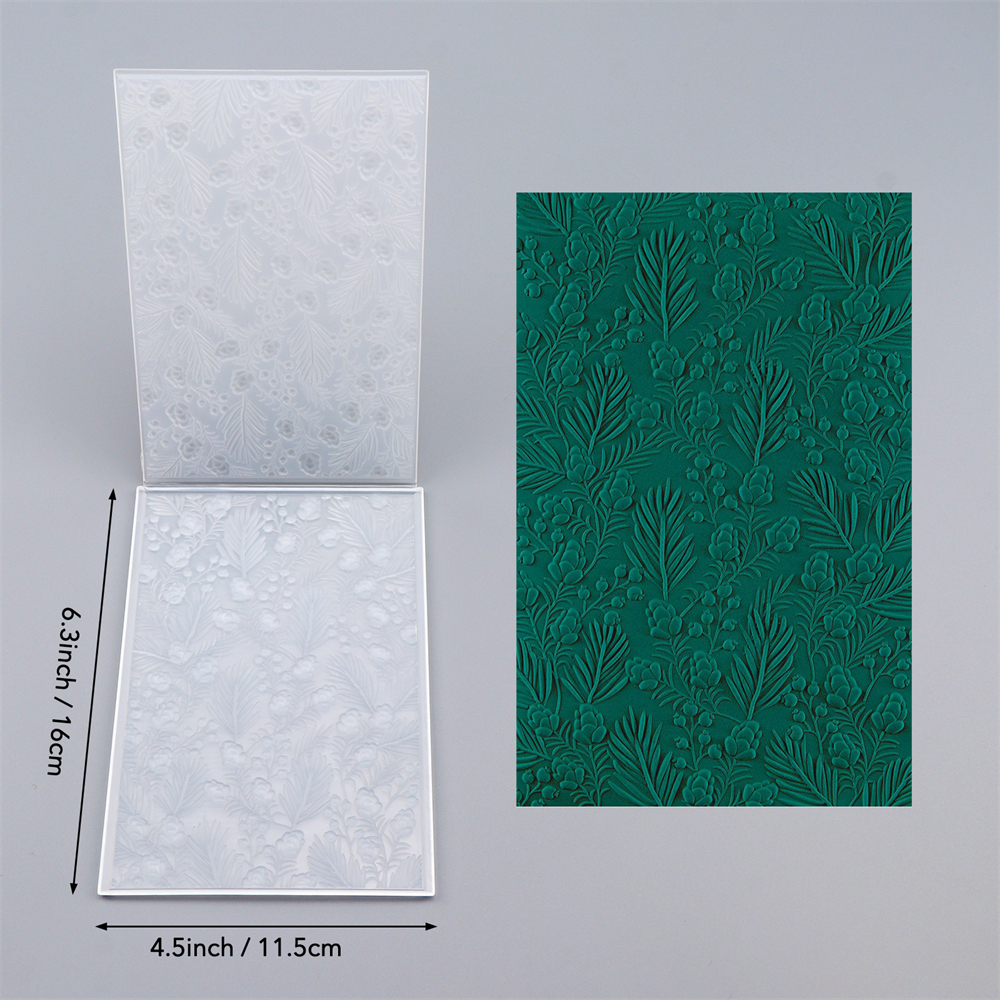 Carpeta en relieve 3D, materiales para álbum de recortes, suministros DIY, manualidad para , arte Deco, flor, álbum de fotos, fondo, fabricación de tarjetas de felicitación: Default Title