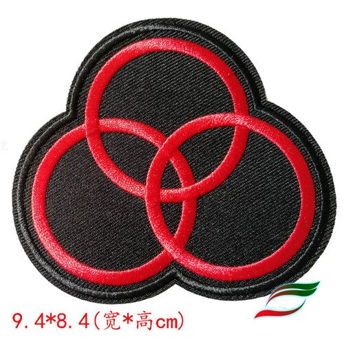Punk Rock Band Grappige Patroon A226 Terug Lijm Geborduurde Kleding Steken Decoratie Patch Kinderkleding Accessoires: 12