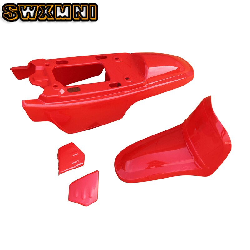 Motorfiets Voor Achter Fenders Spatborden Kit Voor Yamaha PW50 PY50 Pw Py 50 Plastic Spatbord Stroomlijnkappen Onderdelen Accesorios Moto blauw