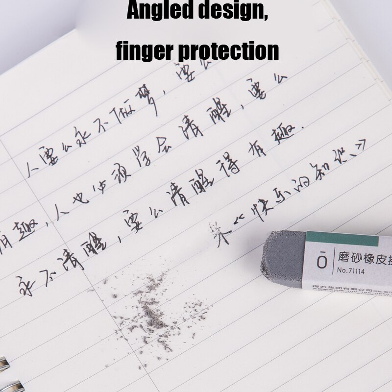 1PCS Frosted Rubber Pen Eraser Clean Without Leaving Marks Erasable Pencil Water Gel Ballpoint Pen Magic Wipe Eraser Supplies