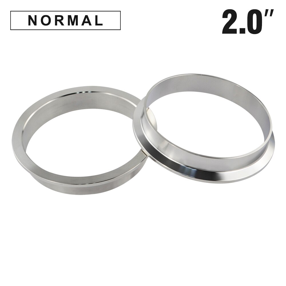 2.0 " 2.25 " 2.5 " 2.75 " 3.0 " 3.25 " 3.5 " 3.75 " 4 "rustfrit stål 304 v- bånds flange hunnhane eller normal til udstødning: 2.0 normale