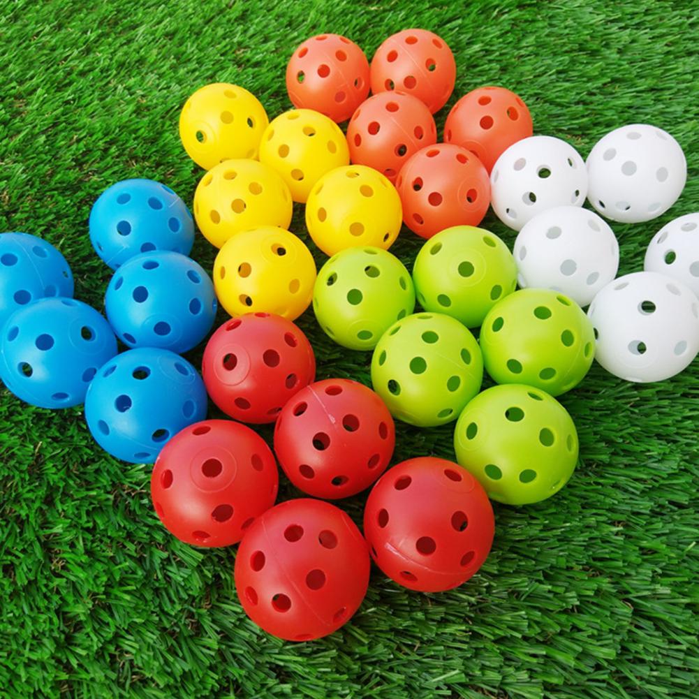 Indoor Golf Practice Ball Training Golf Practice Ball 12Pcs Indoor Outdoor Hollow Golf Practice Training Balls for Men Women Kid