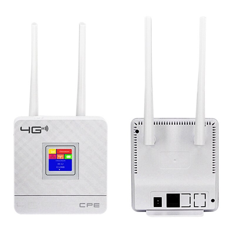 Cpe903-1 3G 4G Draagbare Hotspot Lte Wifi Router Wan/Lan-poort Dual Externe Antennes Unlocked Draadloze Cpe router + Sim Card Slot