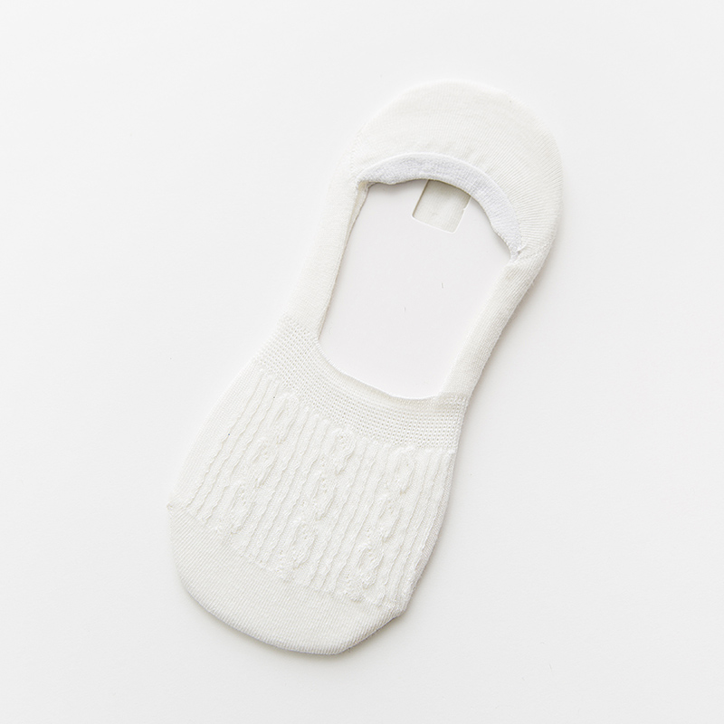 Kobiety silikonowe antypoślizgowe niewidzialne skarpetki letnie jednokolorowe skarpetki robić kostek klapki damskie bawełniane kapcie nie pokazać skarpetka: 9