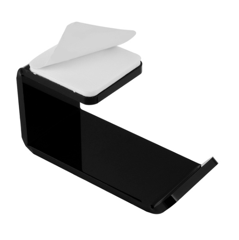 Sticker Acryl Headset Houder Wandmontage Hoofdtelefoon Bracket Hanger Onder Bureau Haak Oortelefoon Display Stand Organisatie Supply