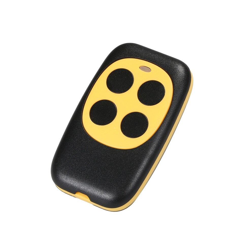 433 MHz RF Code Remote Control Copy 4 Key Cloning Duplicator Universal Key Fob for Electric Garage Door Controller,Yellow: Yellow