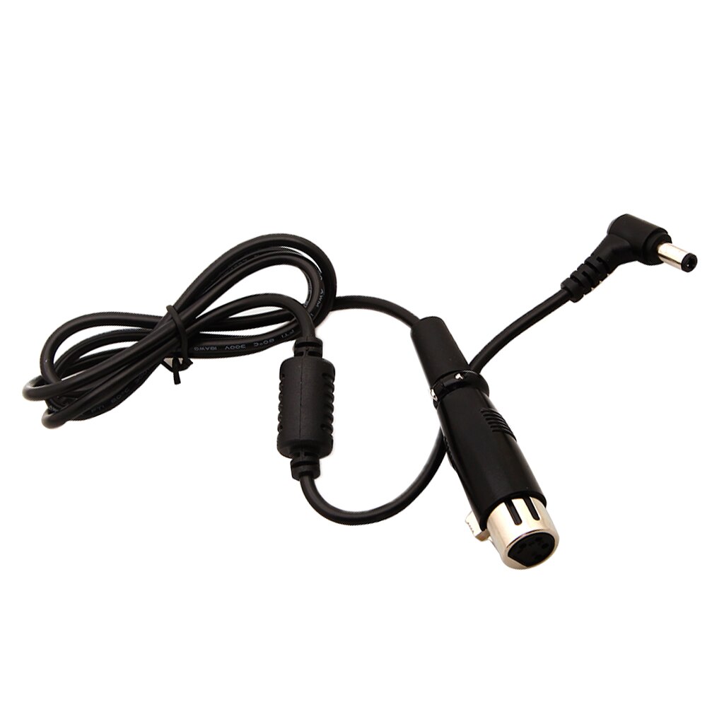 100cm Power Cable DC 5.5x2.5mm 4 Pin XLR Female DC Connector Video Power Cable for Photography Pro Vedio Camera