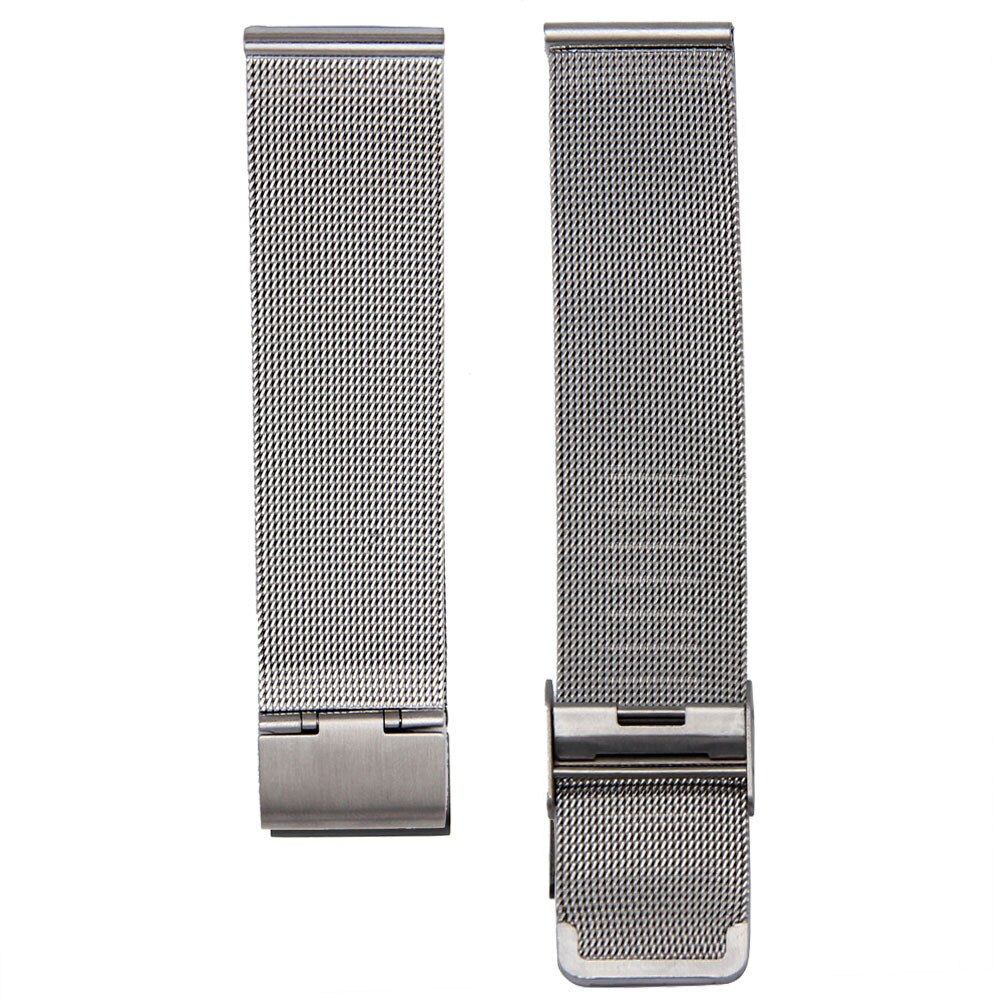 Bracelet de montre-Bracelet milanais de Bracelet de montre 22mm argent noir or Bracelet de remplacement de Bracelet de montre en acier inoxydable: SL
