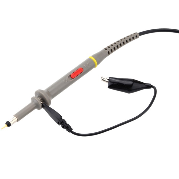 2 Pair P6020 High Precision X1/X10 20MHz Oscilloscope Probe Alligator Clip