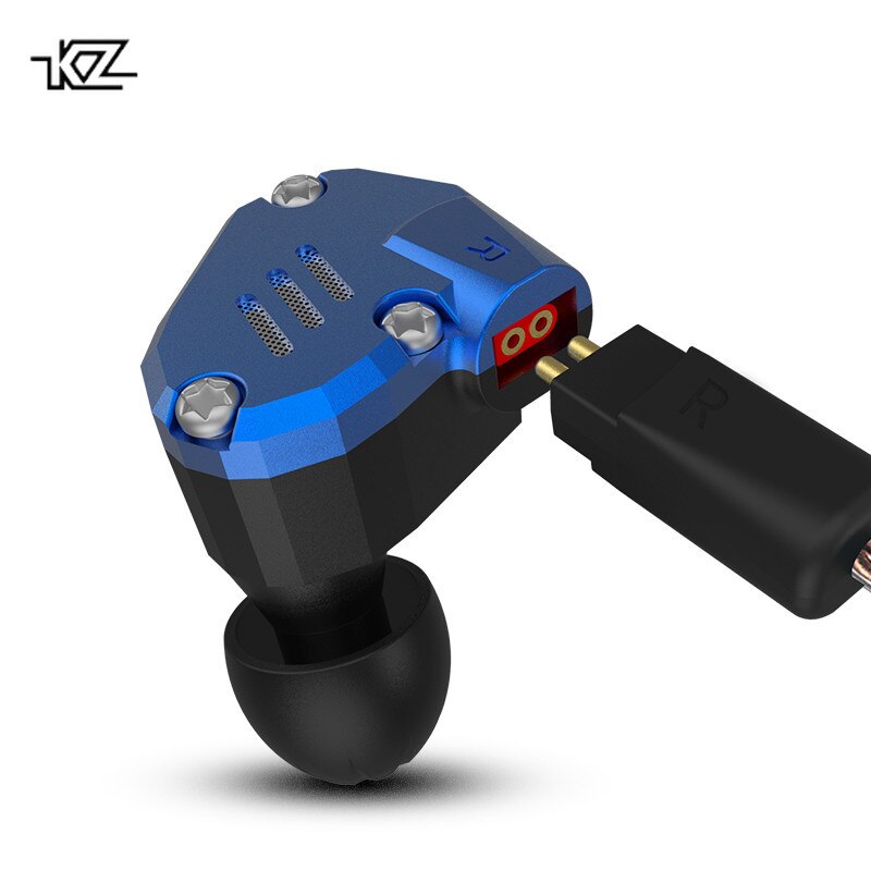 KZ ZS7 4BA+1DD Hybrid In Ear Earphones HIFI Earbuds Bass Headset DJ Monitor Earphone for KZ ZS6 AS10 ZST ZSN Pro ZS10