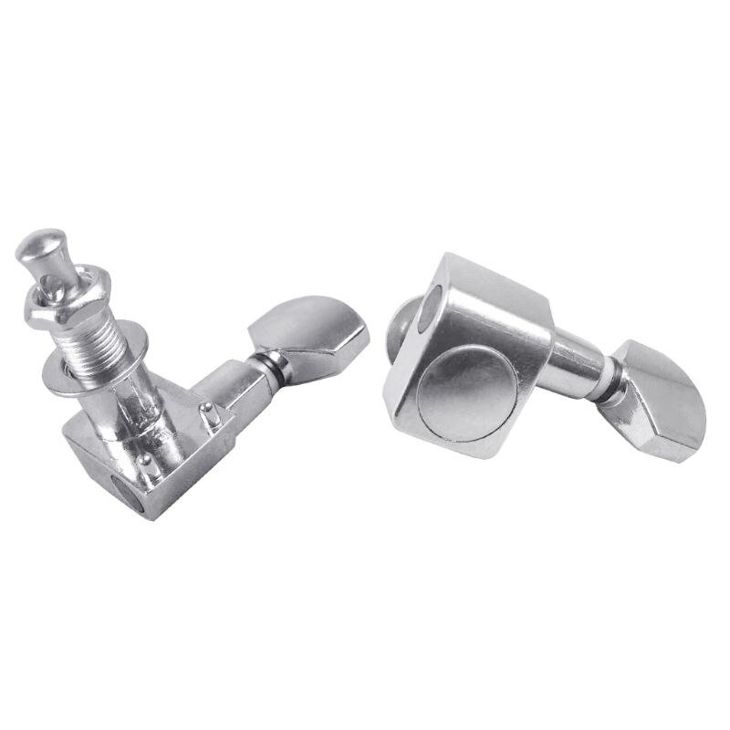 1 conjunto 6r praça guitarra peg bloqueio cordas guitarra tuning pegs sintonizador chave cabeça da máquina para stelectric guitarra