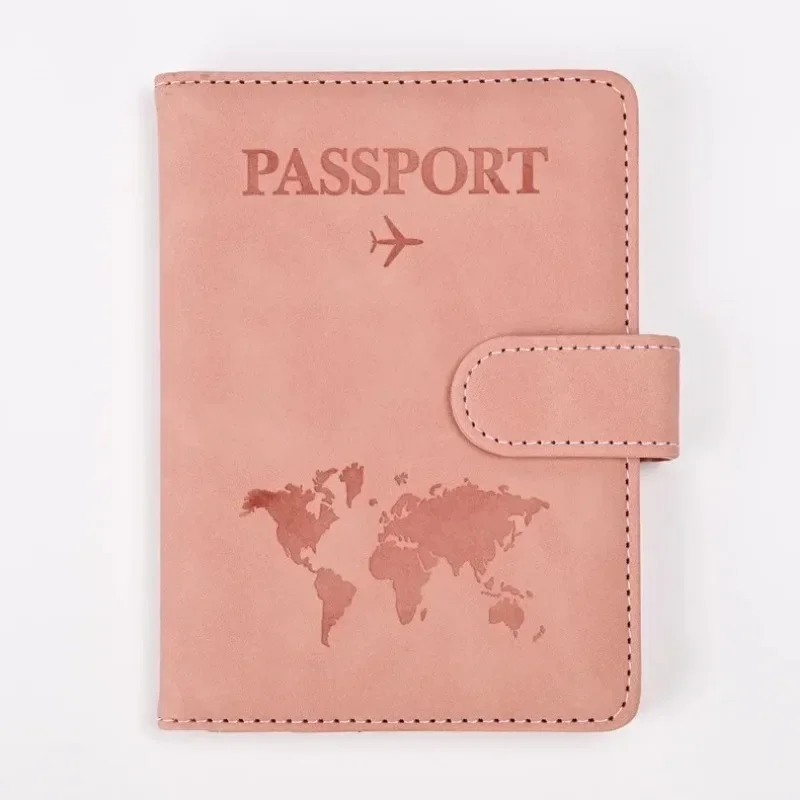 Fundas para pasaporte para hombre y mujer, porta pasaporte con estampado de letras, Clips para billetes de vuelo, tarjetero para tarjetas de crédito bancarias, organizador de viaje para pasaporte