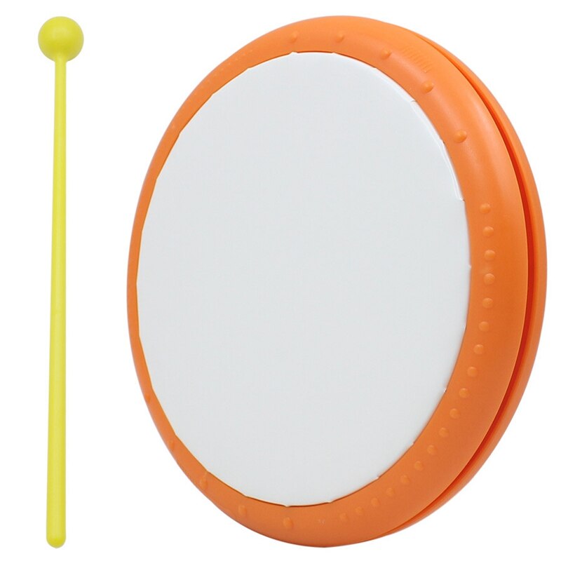 Main tenir tambour Instrument de musique en plastique 198Mm 7.8 pouces pour Portable fréquemment pratique