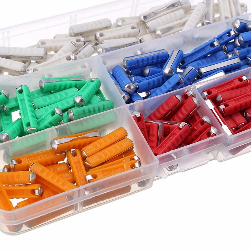 200Pcs Continental Keramische Torpedo Zekeringen Vervanging Kit Doos