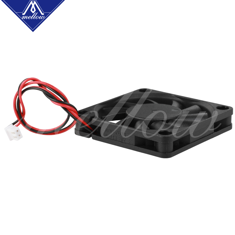 1szt 12V/24V 6010 Wentylator DC Drukarka 3D Małe chłodzenie Podwójny niedźwiedź kulkowy 60x60x10mm Chłodzenie Wytłaczarka Hotend Specjalny mały wentylator 2 przewody