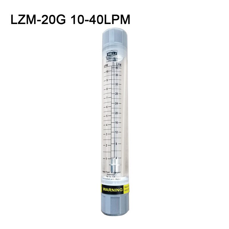 0.5-5 Gpm/1.8-18 Lpm Tube Type Flow Meter Voor Gas Vloeibare Pijpleiding Flowmeter ^_^