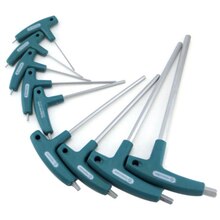 1.5~10mm Allen Hex Key T Shaped Wrench Inner Six Angle Screwdriver Handle Allen Hex Key Wrench Spanner: 5MM