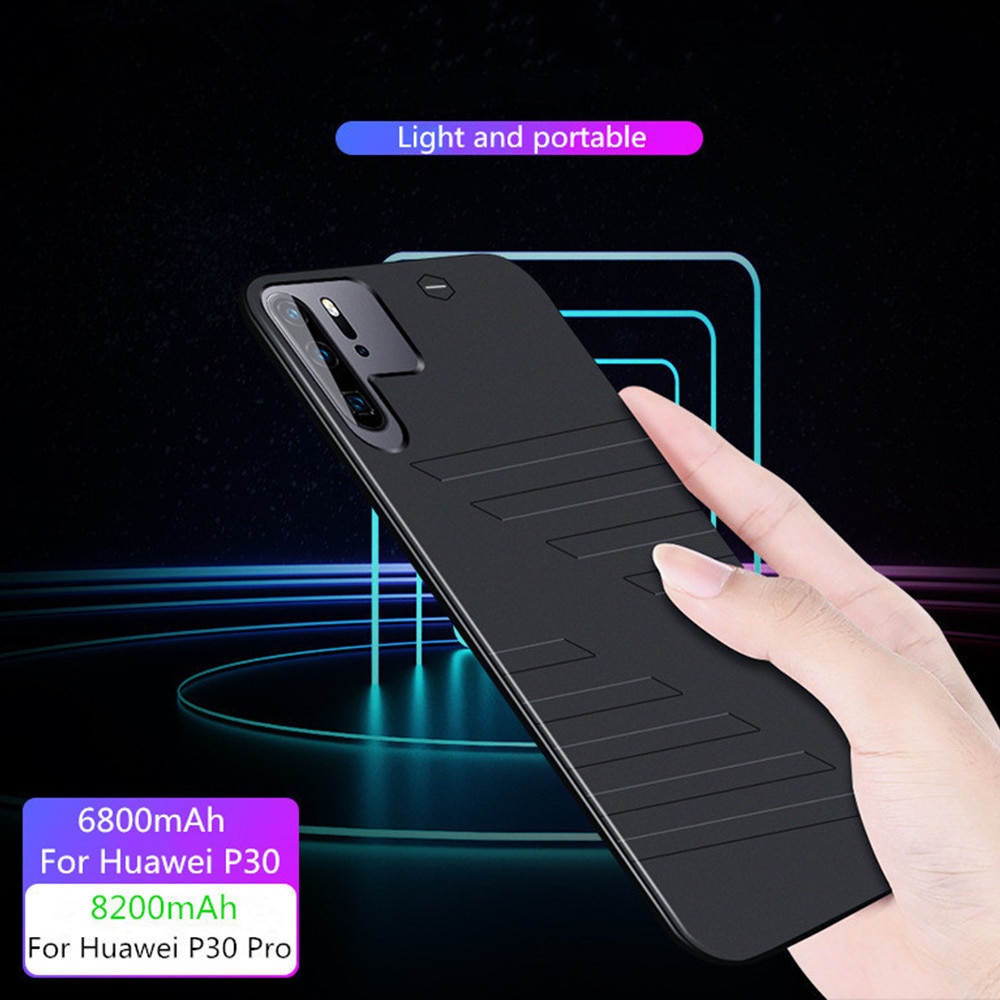 6800mAh Battery Case Power Bank for Huawei P30 30 Pro Separate Ultra Thin Phone Cover Battery Charger Battery Case