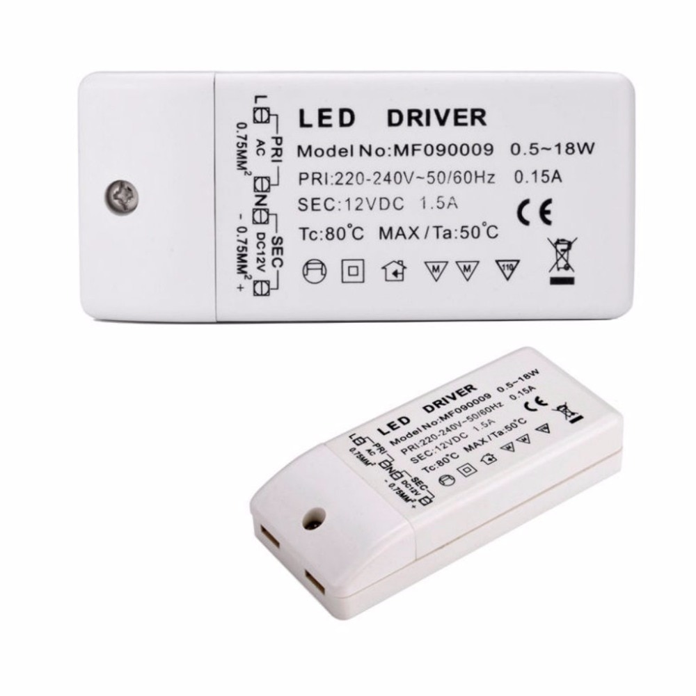 LED Driver Transformer 50w 30w 18w 12w 6w DC 12V Output 0.8A 1A 2A Power Adapter Power Supply For Led Lamp Led Strip Downlight