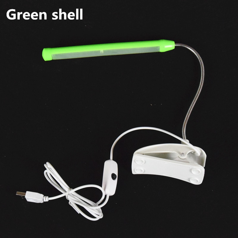 Aifeng usb led lampe boglampe power by usb  dc 5v 1a/2a læselampe usb led pære til computer clip lampe med klip