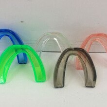 CLEAR Gum Shield Teeth Protector Mouth Guard Piece Rugby Football Boxing MMA