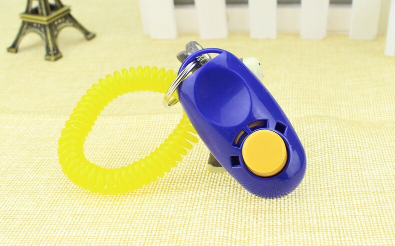 Hond Training Aids Labrador Hond Clicker Training Franse Bulldog Pet Training Clicker Duitse Herder Turbo Fluitje Dierbenodigdheden: Blauw