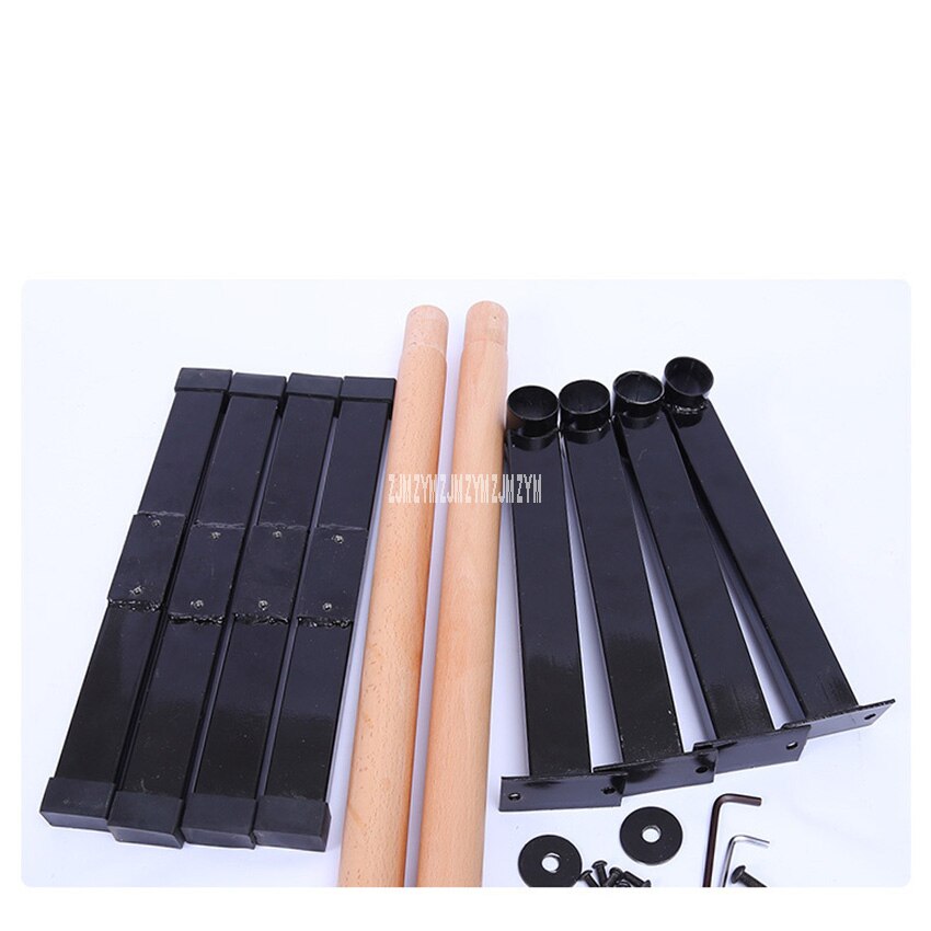 Indoor Fitness I-Shaped Push-Up Support Wood Grip Push-Up Stand Frame Outdoor Antiskid Multifunctional Handstand Parallel Rod