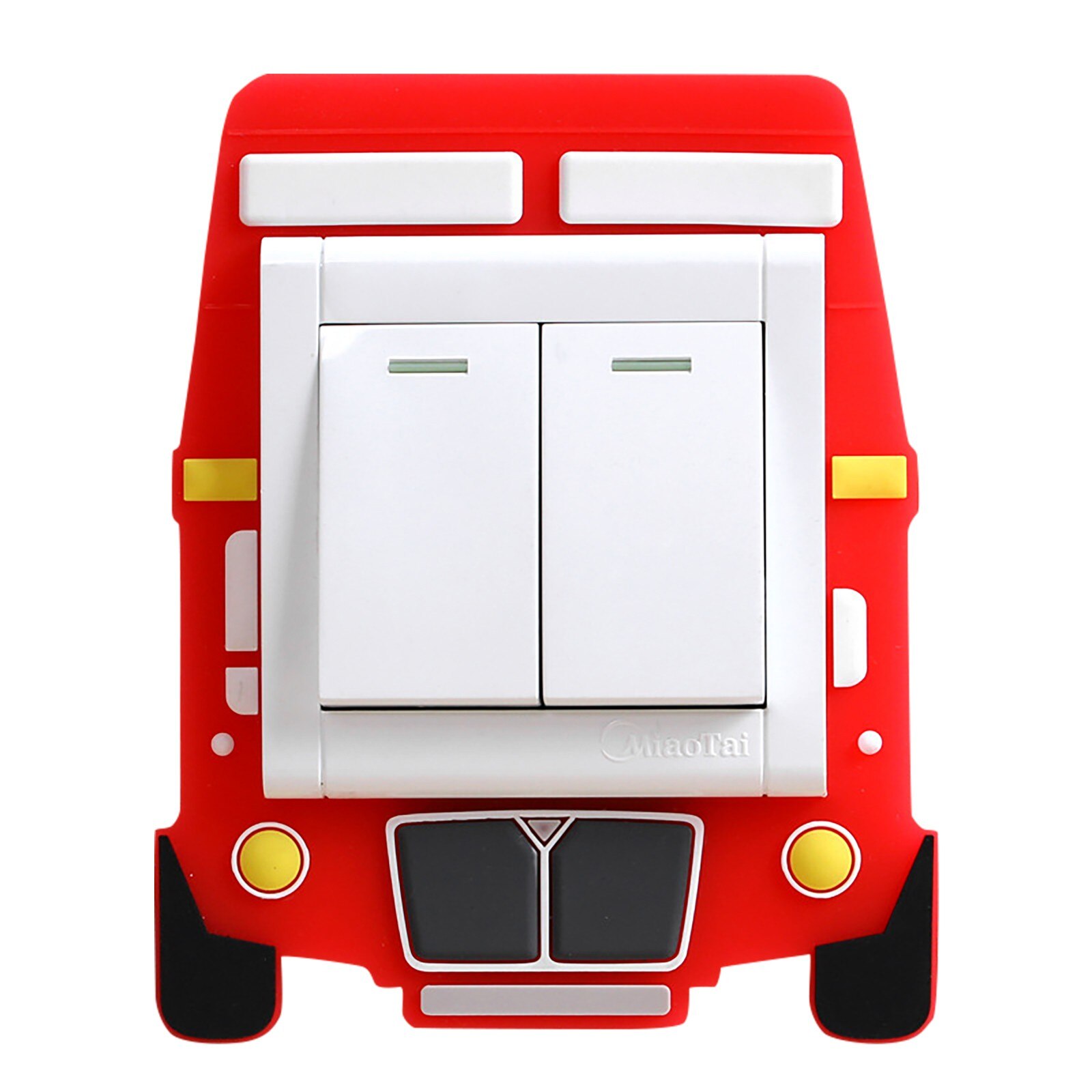 kreskówka Pattn obudowa przełącznika wystrój pokoju 3d silikonowe na-wyłączony naklejka strąk włącznik światła gniazdo z przełącznikiem naklejki ścienne naklejka robić dziecięcego pokoju # p30: E