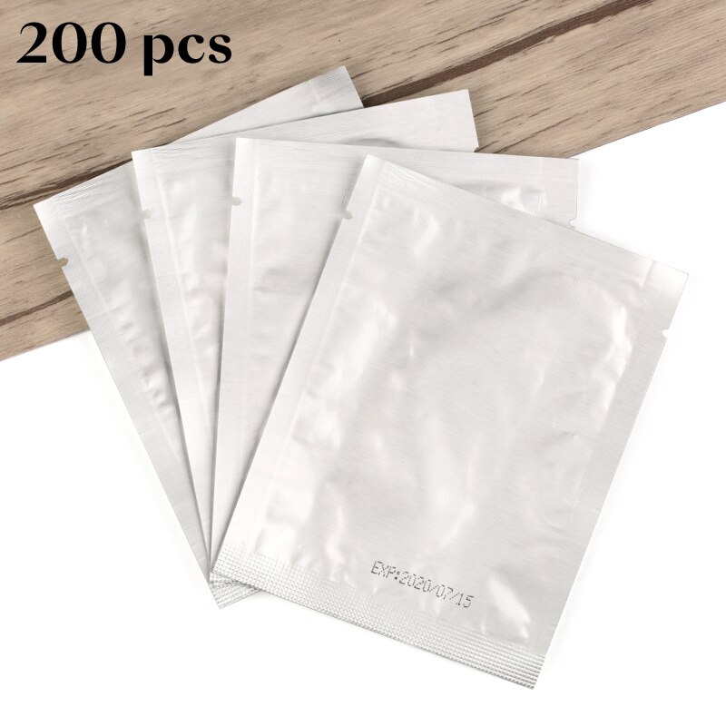 200Pairs Wimper Extension Papier Patches Hydrogel Gel Pads Pluizende Geënt Valse Wimpers Benodigdheden Make Gereedschap